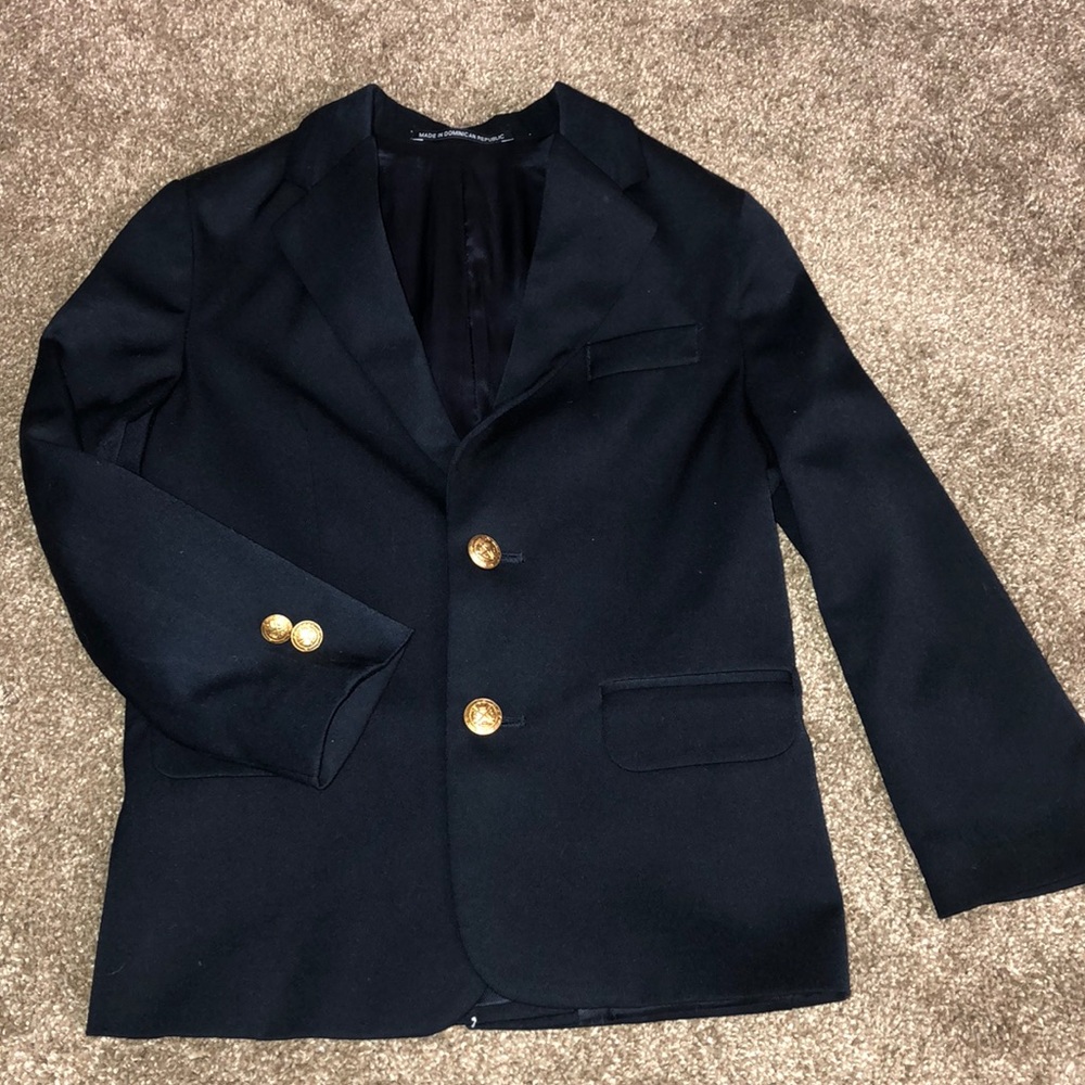 Super cute boys navy Blazer